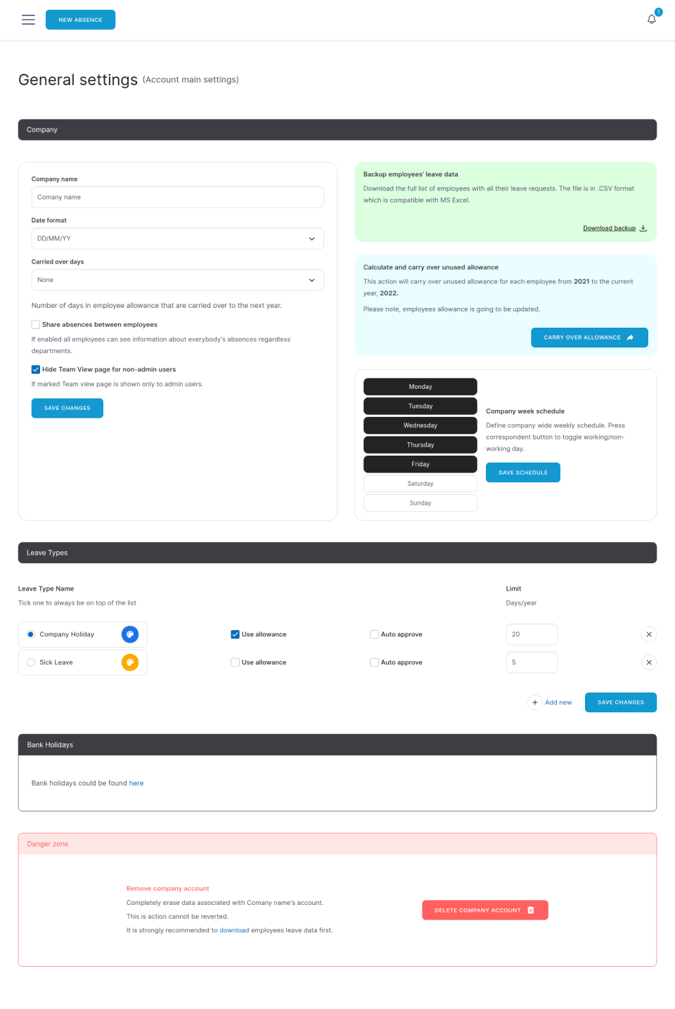 general-settings